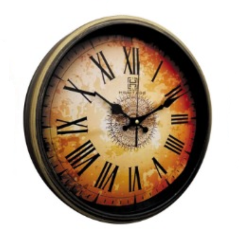 Heritage Wall Clock Oxford Rustic by JB Saeed Studio Buy Wall Clocks