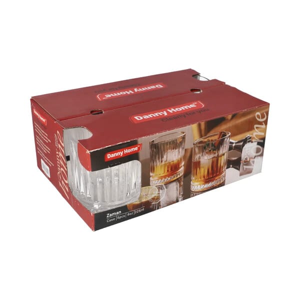 Drinking Serving Glass 225ml (Set of 6pcs)