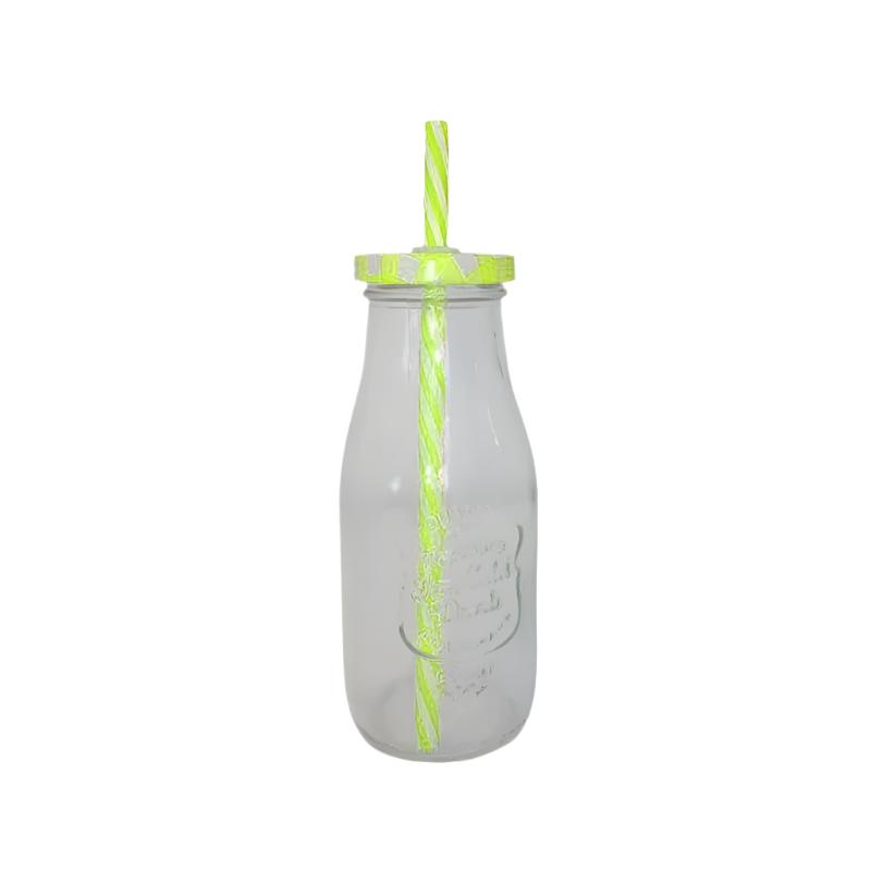 Drinking jars with Lids & Straws 300ml