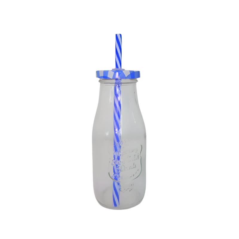Drinking jars with Lids & Straws 300ml