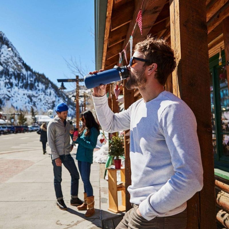 Hydro Flask 20 OZ Wide Mouth Flex Cap Black