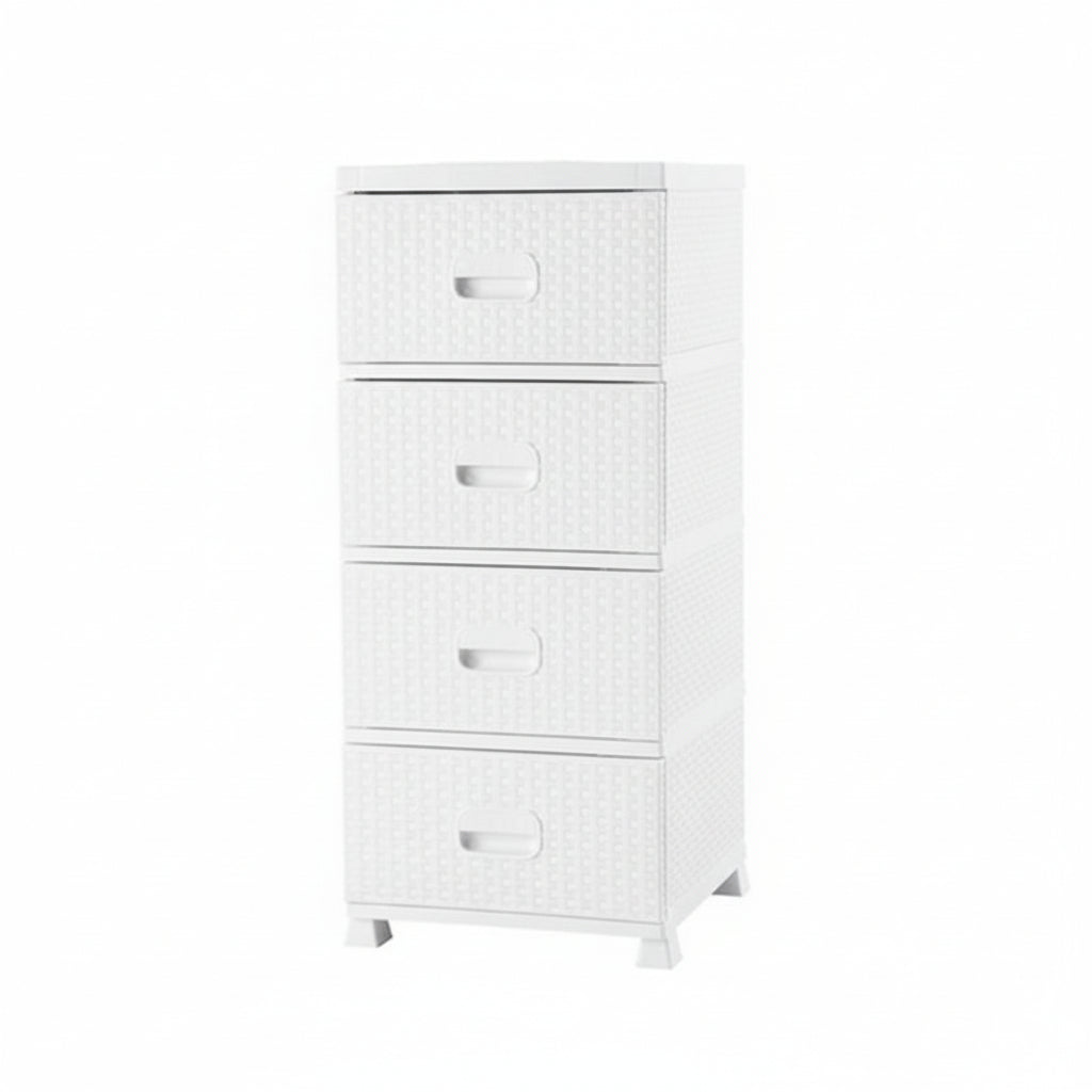 Rattan Commode Brown