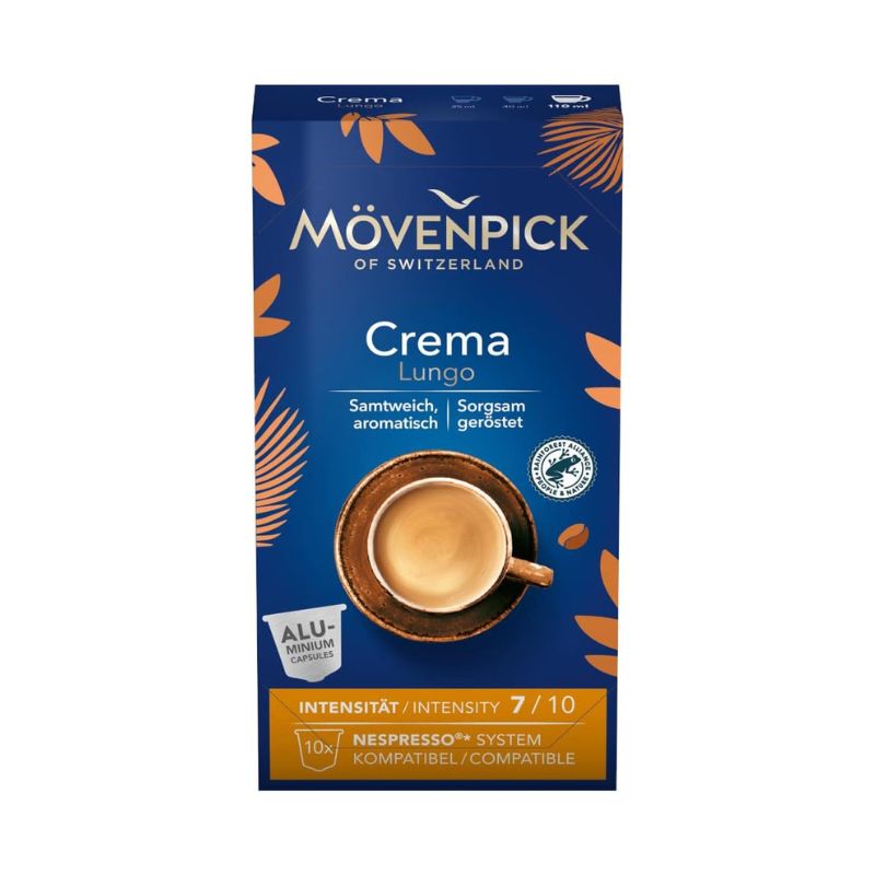Movenpick Coffee Pods Crema Lungo
