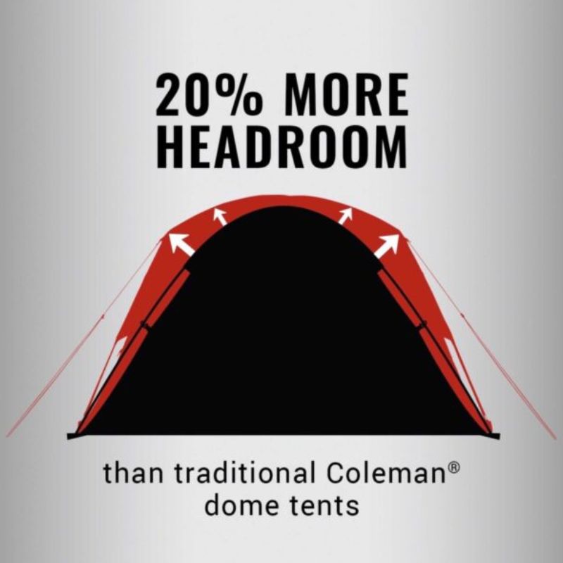Coleman 8-Person Dark Room Skydome Camping Tent