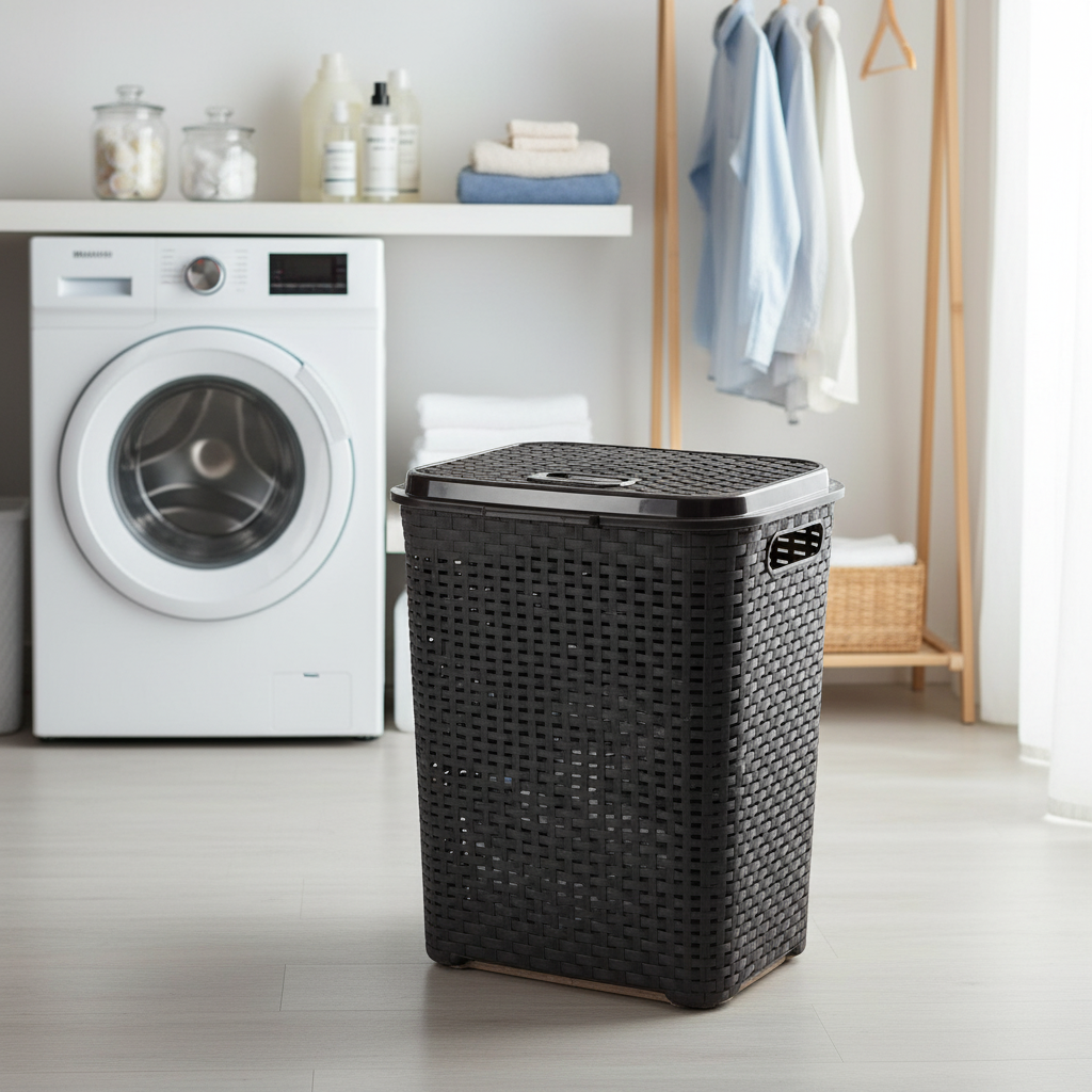 Rattan Small Size Laundry Basket