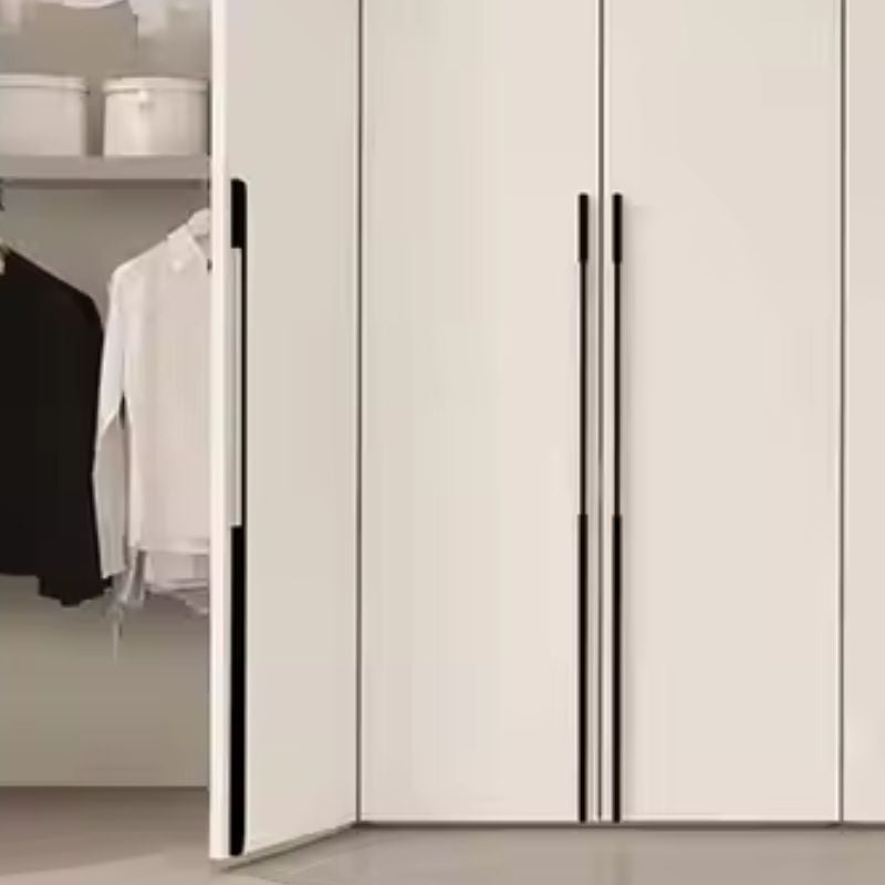 Stainless Steel Square Cupboard T Bar Handle Black