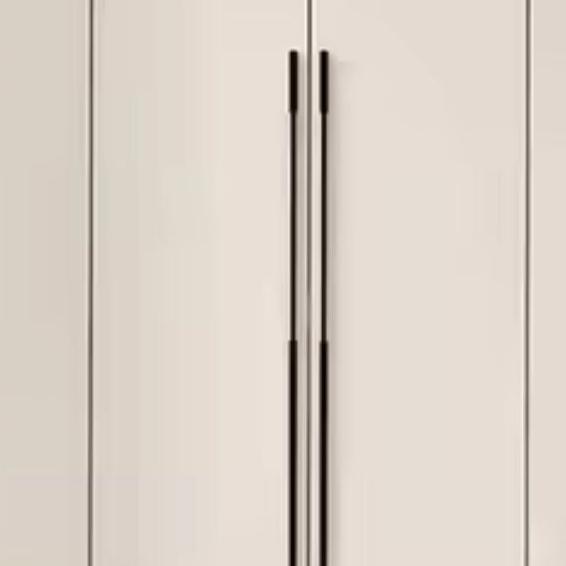 Stainless Steel Square Cupboard T Bar Handle Black 2100mm