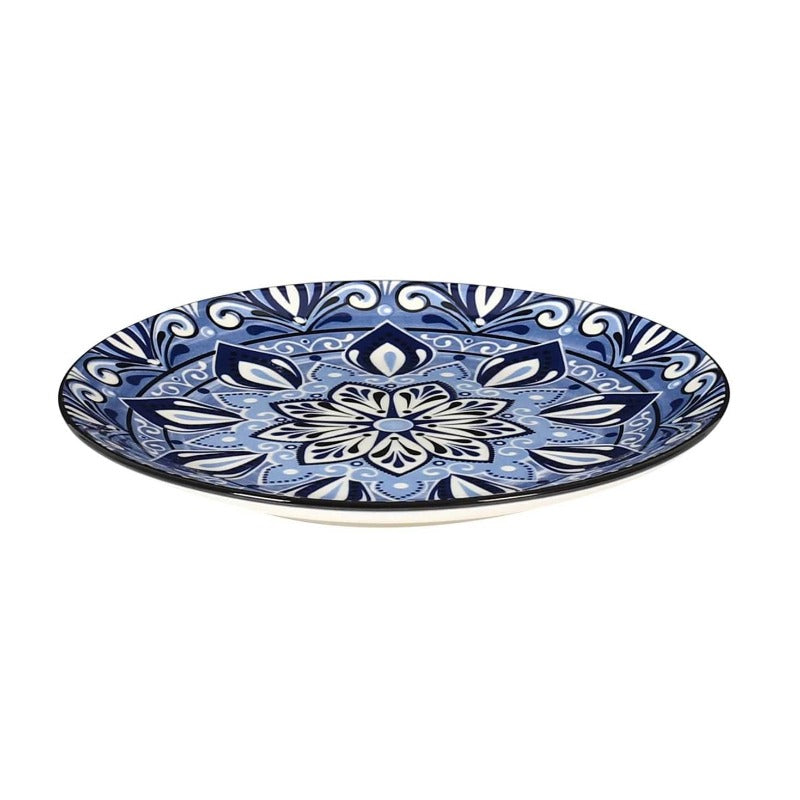 Jaipur Plate Blue 19cm