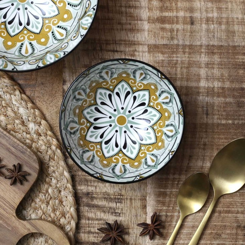 Jaipur Green Bowl 12cm