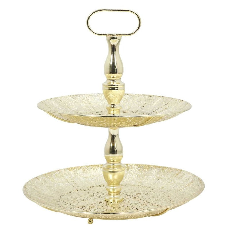 Tray Metal Dore 2 Floors