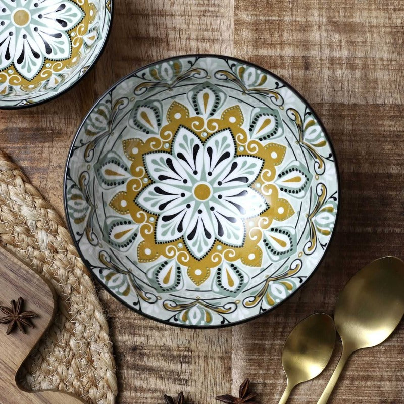 Green Jaipur Bowl 15cm