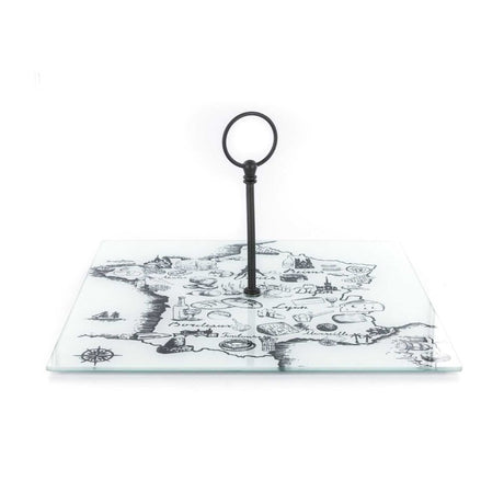 Map of France Cheese Serving Dish