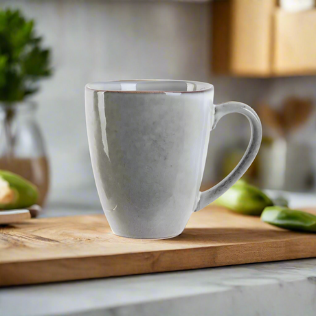 Stoneware Mug White