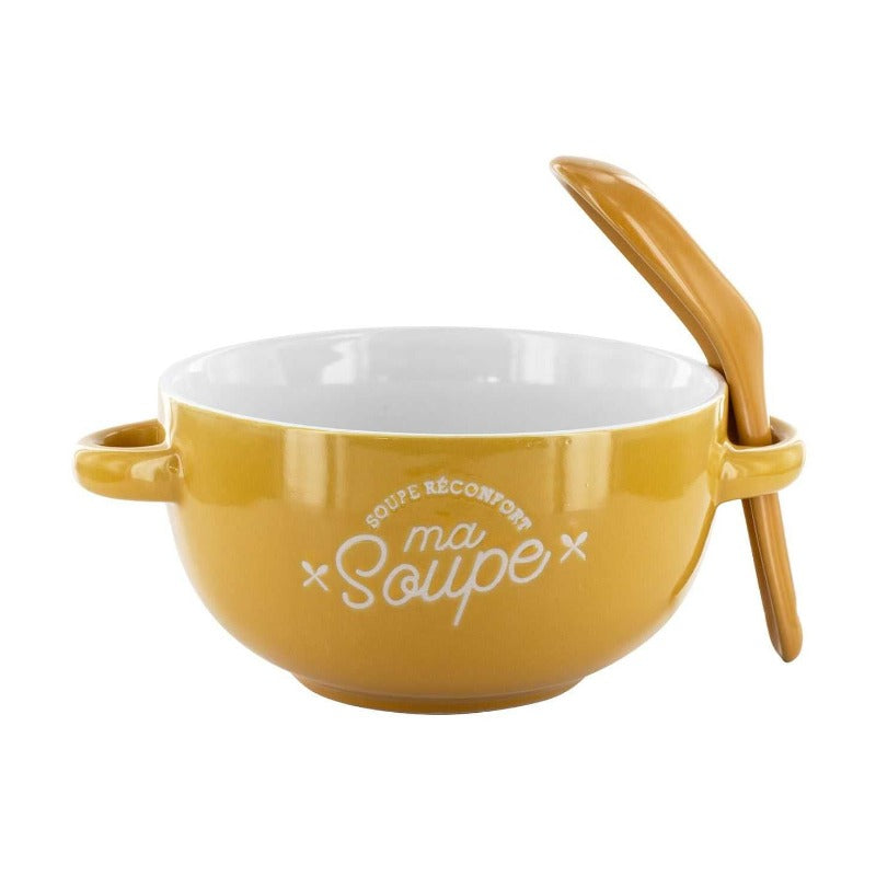 XL Soup Bowl With Spoon