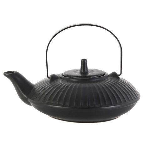 Chan Ceramic Teapot  Black 60CL