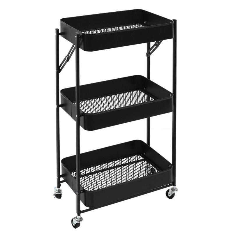 Folding Trolley Black