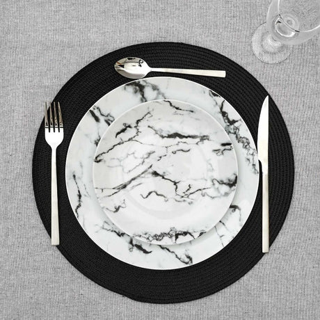 Marble Effect Plate 26CM