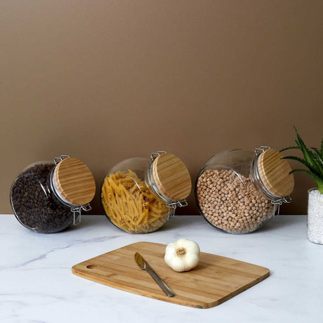 Storage Container  Wooden Lid 2.2l