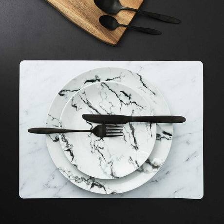 Marble Effect Table Set 40x30cm