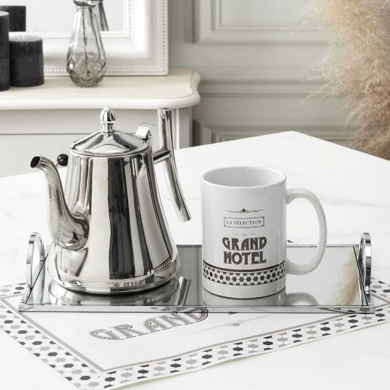 Stainless Steel Tea Pot Silver