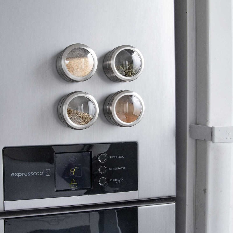 Magnetic Spice Jars and Stand