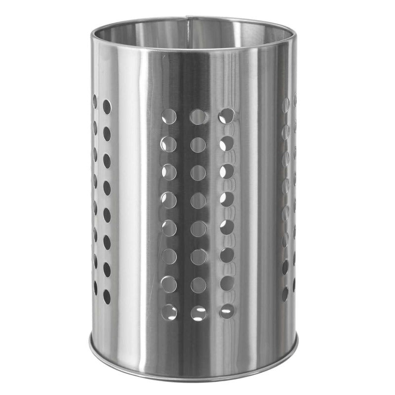 Stainless Steel Utensil Holder Silver