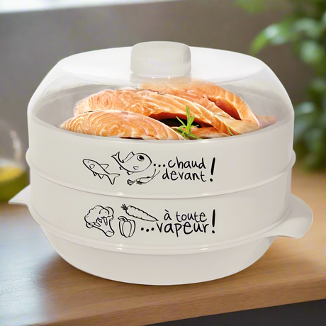 Special Microwave Steamer 2 Levels