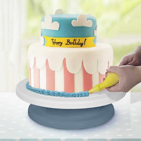 Cake Deco Turntable 27.5cm Grey