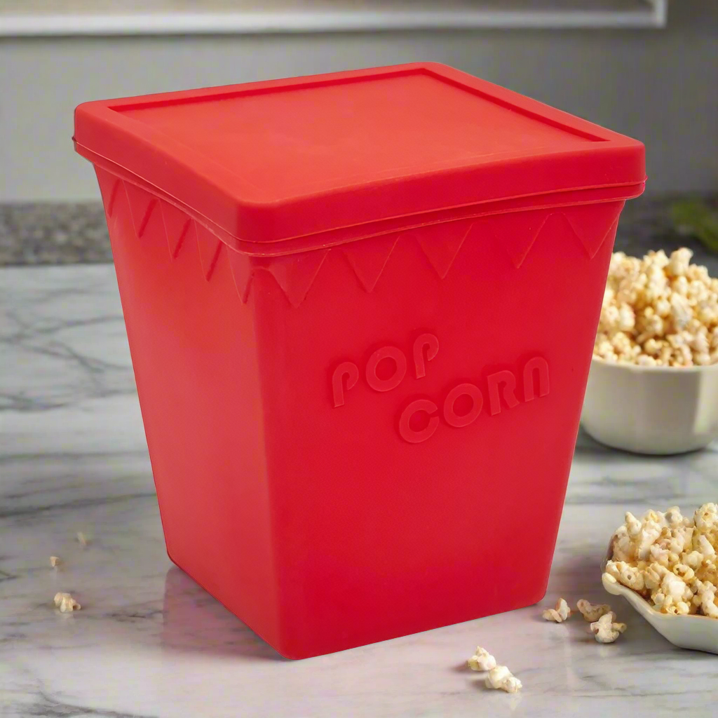 Rectangular Microwave Popcorn Maker