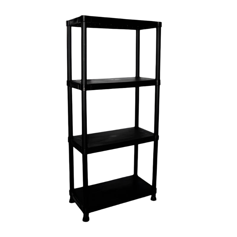 Kitchen Storage Four shelves Black
