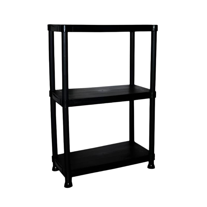 Kitchen Storage Three shelves Black