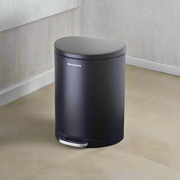 Pedal Bin 6L Black