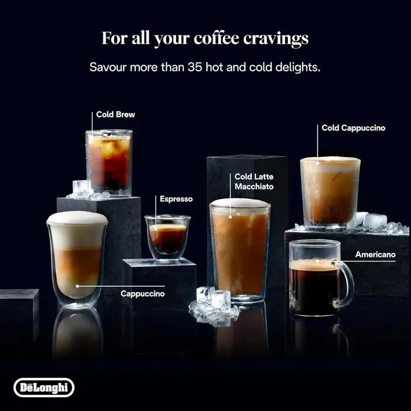 Delonghi Primadonna Aromatic Fully Automatic Coffee Machine ECAM630.75