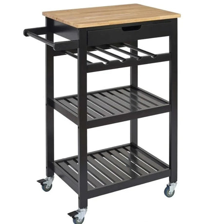 Black Trolley 40 x 61 x 84.5cm