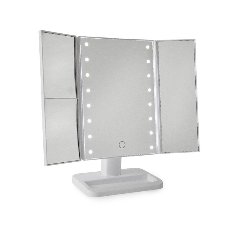 Magnifying PS Mirror With Led 1x/2x/3x
