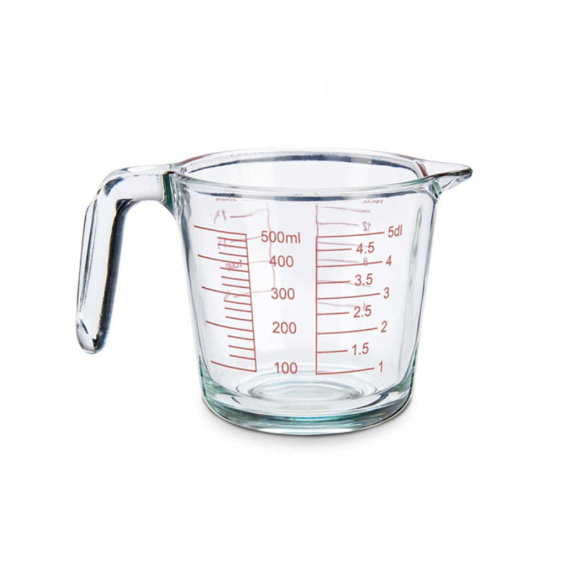 Med Glass Measuring Jar 500ml