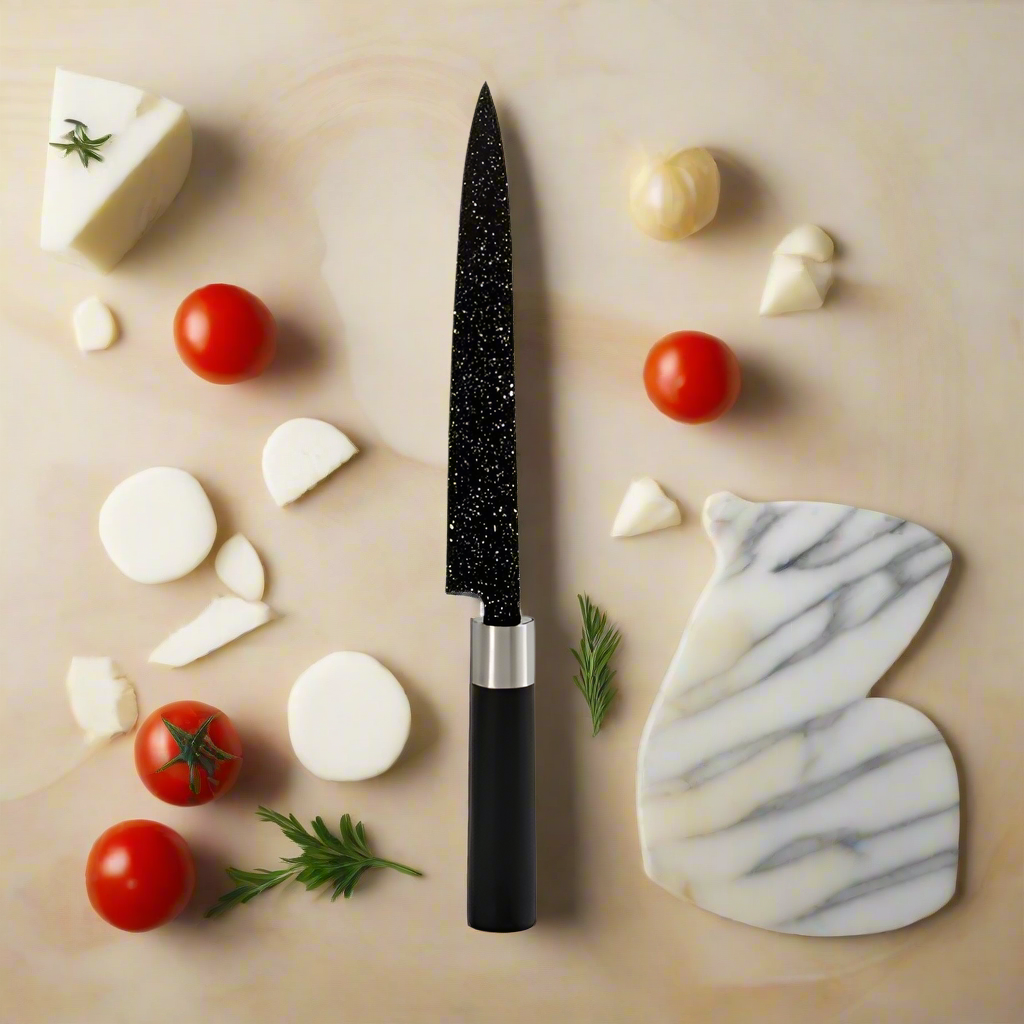 Medium Knife Marble Design