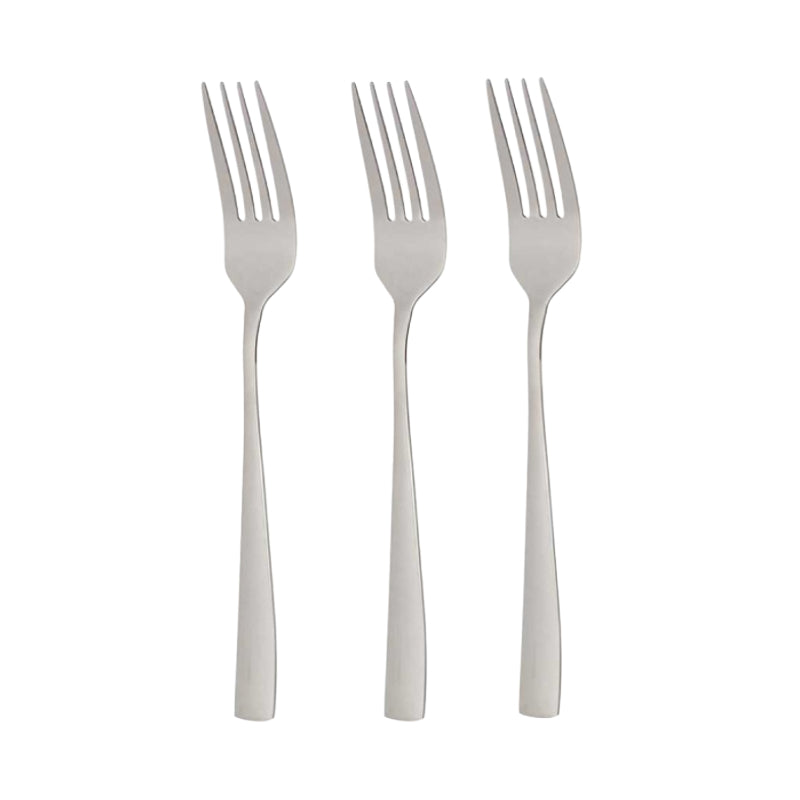 Metal Table Fork Silver (Set of 3)