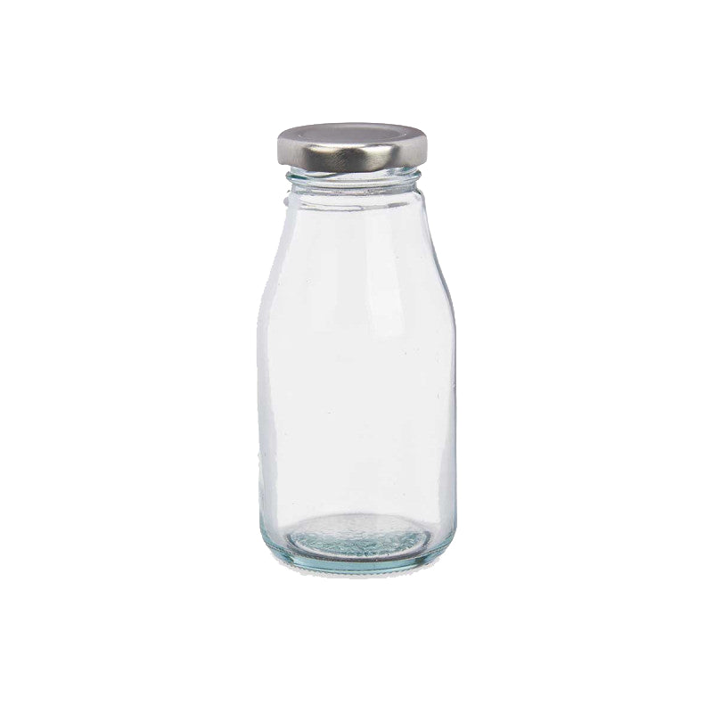 Mini Crystal Bottle Silver Cap 250ml