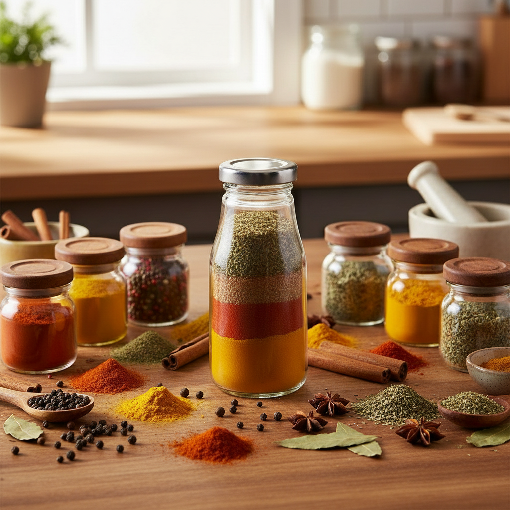 Mini Crystal Bottle Silver Cap 250ml