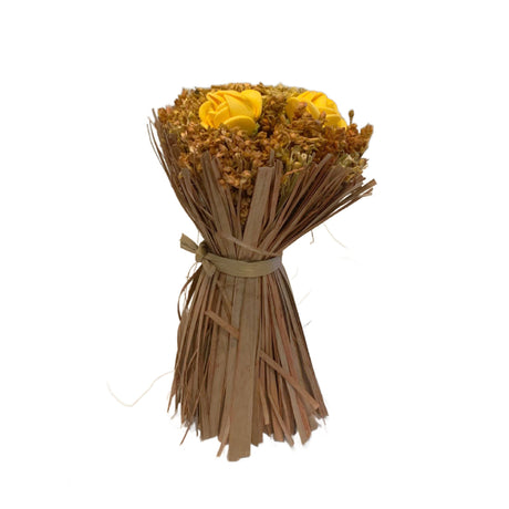Mini Rose GRS Standing Bouquet With Gift Box 8x8x14.5cm Orange