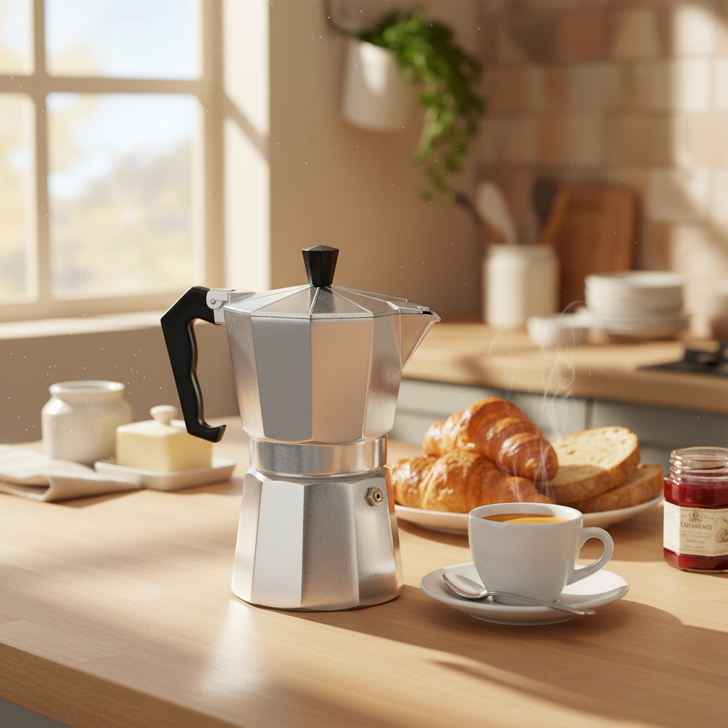 Moka Pot Espresso Maker Aluminium 330ml