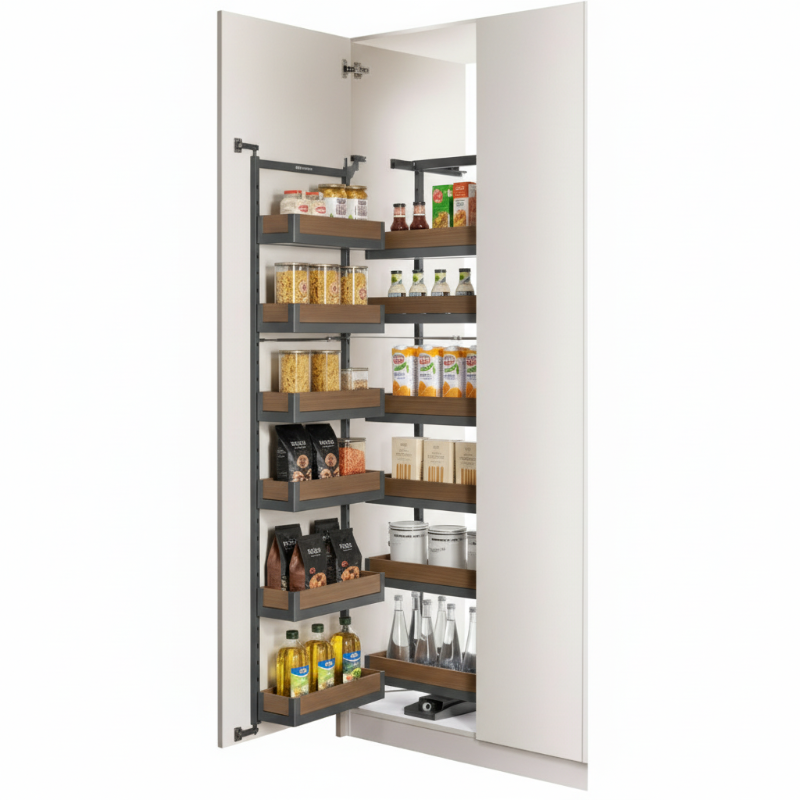 Multi Layer Pantry Pull-Out 600mm