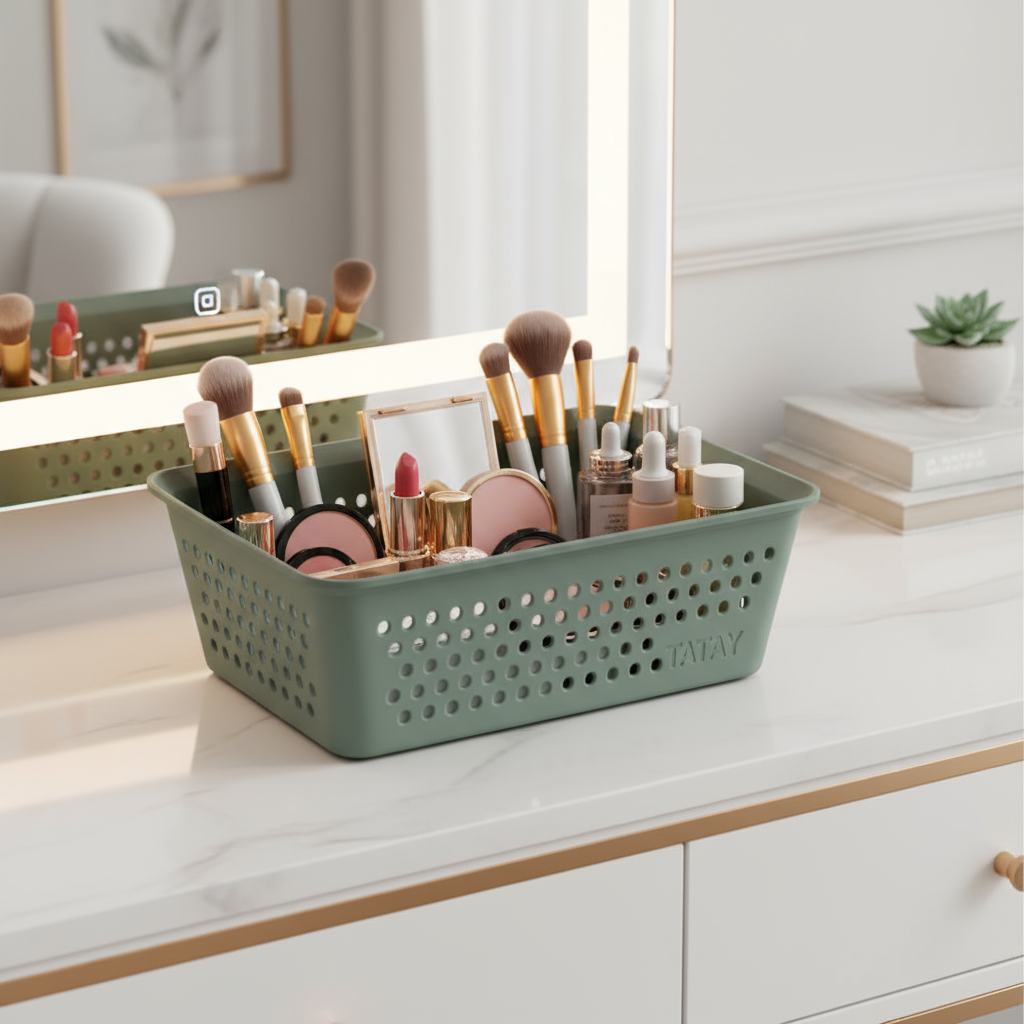 Multi Purpose Storage Organizer A6 Bohol Sage Green