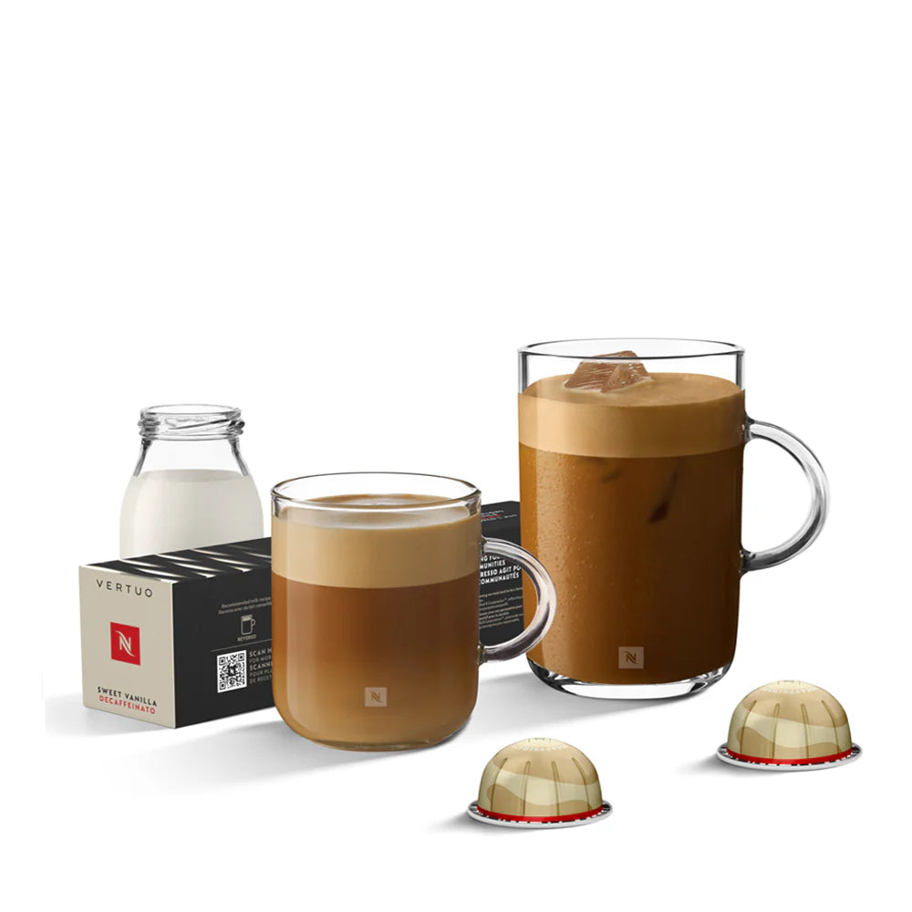 Nespresso Sweet Vanilla Decaf Vertuo line Pods
