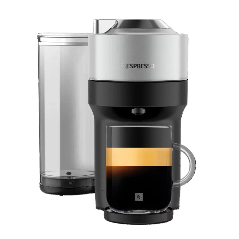 Nespresso Vertuo Pop+ Deluxe Silver Coffee Machine