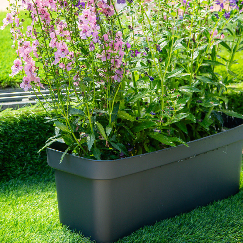 Rectangular Flower Pot 50cm Black