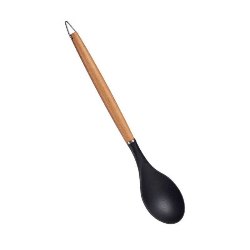 Nylon Beech Wood Handle Ladle 32.3cm