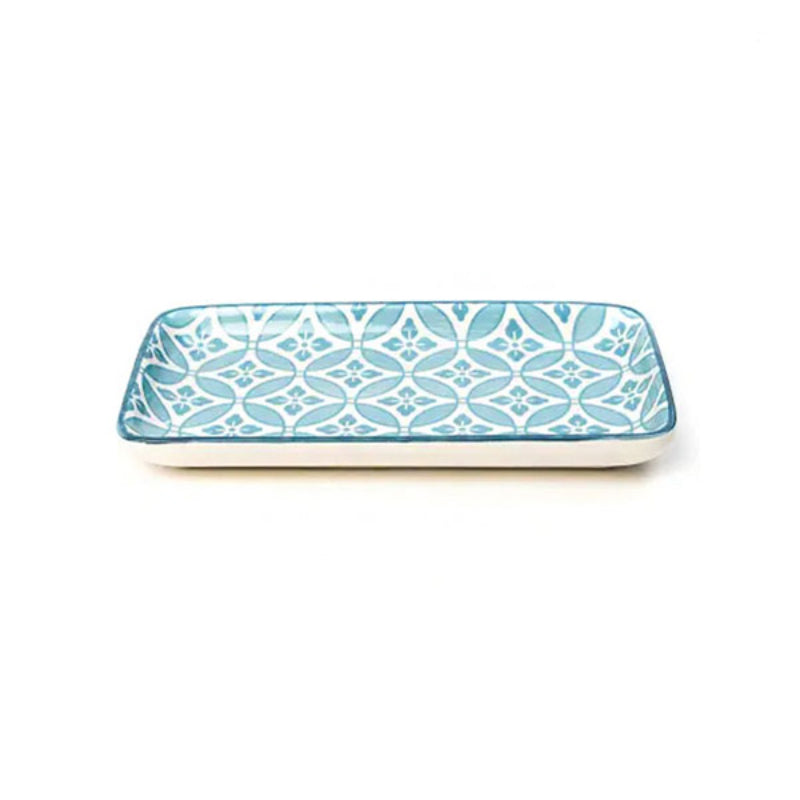 Porcelain Dinner Serving Rectangle Plate 9"