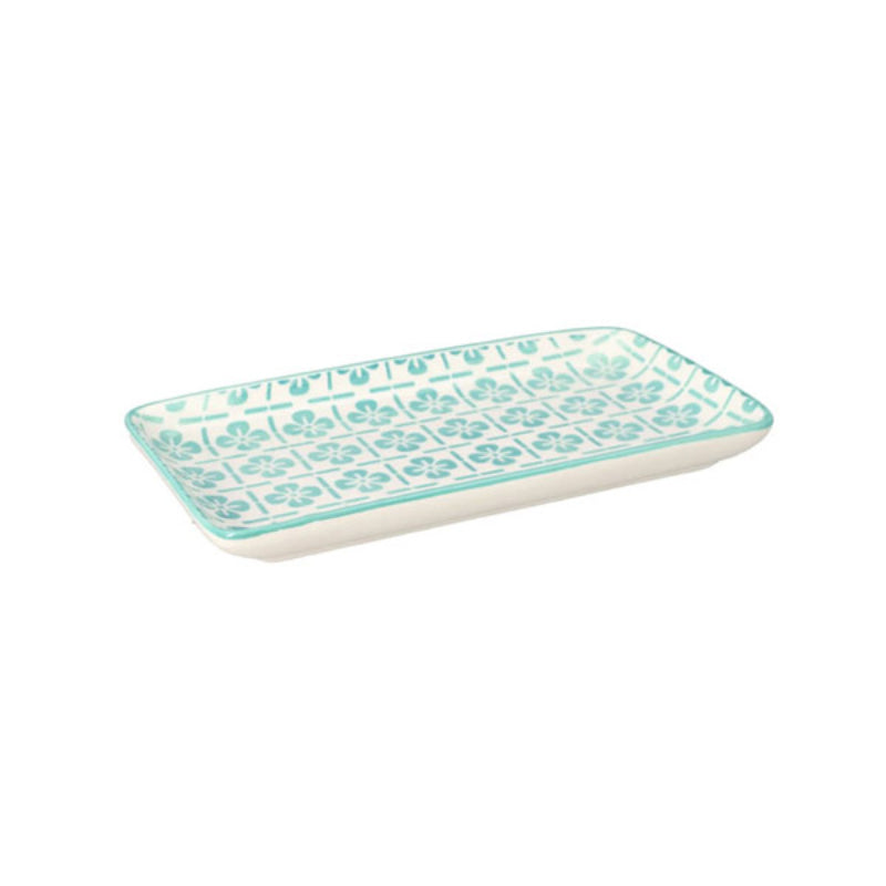 Porcelain Dinner Serving Rectangle Plate 9"